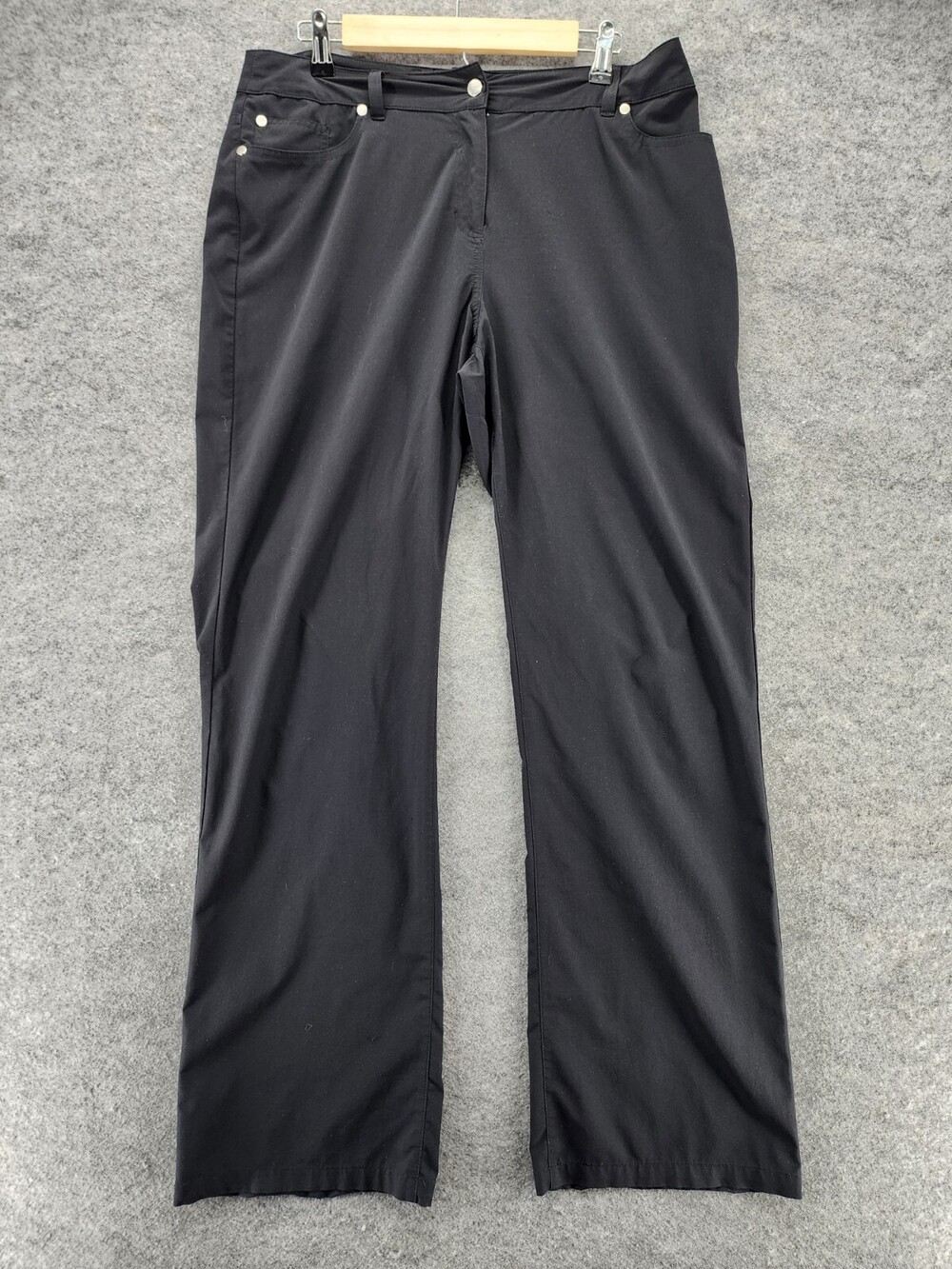 Zenergy Chicos Pants Womens 1 US 12 Black